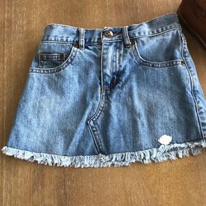 American girl Beforever Jean skirt